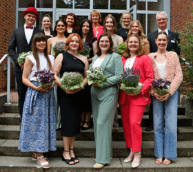 Gruppenfoto des Examenskurses der Diätfachschule 2025