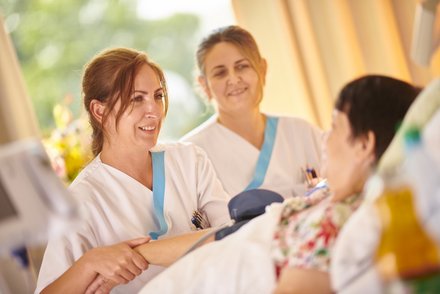 Patientenzimmer Christliches Krankenhaus Quakenbrück