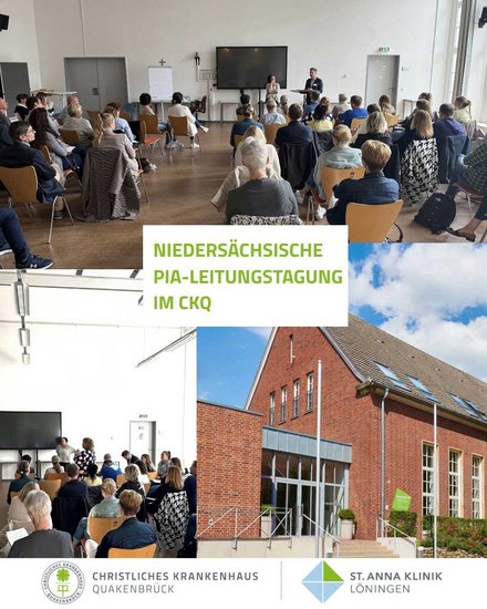 Niedersächsische PIA-Leitungstagung im Hörsaal des CKQ